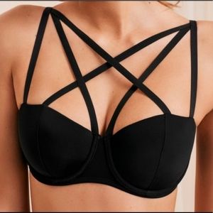 Adore Me Pentagram Harness Bra